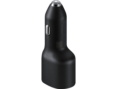 Cargador Auto SAMSUNG Duo (USB-C - 40 W - Negro)