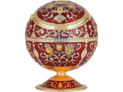 Fasst-cenicero Antiguo A Prueba De Viento Con Tapa Patrón Floral De Latón Para Mesa Decoración Retro