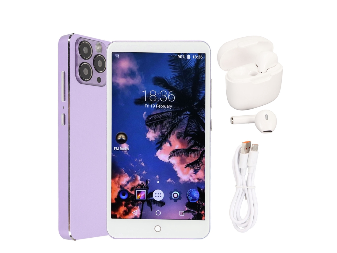 Reproductor MP4 Bluetooth Yizhood Mp02 5.0 Reliance con 8 GB de ROM y 128 GB de RAM (morado)