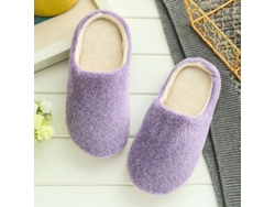 2026-zapatos De Casa De Pelo Suave Para Mujer Zapatillas De Invierno