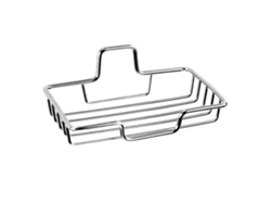 Jabonera de acero inoxidable para montaje en pared, baño, cocina.