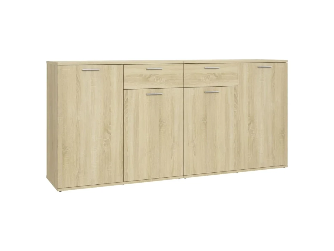 Aparador VIDAXL Marrón Madera contrachapada (160x36x75 cm)