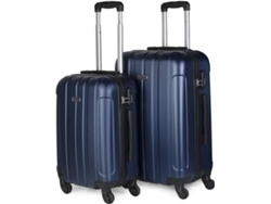Conjunto Maletas de Cabina ITACA 771115 Azul Marino (55x37x20cm)