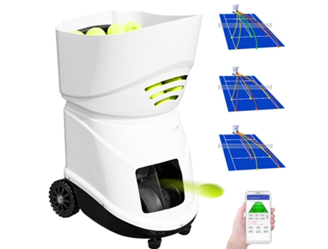VEVOR Máquina de Pelota de Tenis Portátil Adecuado de Profesional Principiante