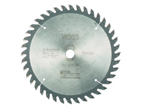 Hoja de Sierra Circular DEWALT POWER-TOOLS (184x16 mm)