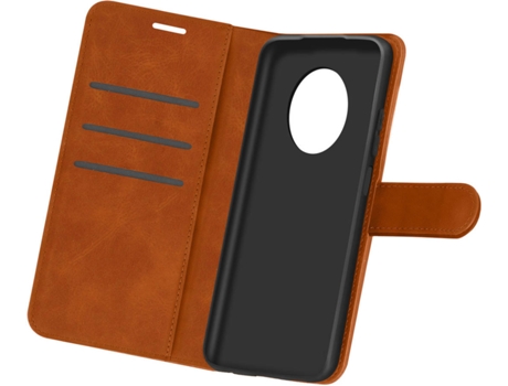 Carcasa y Soporte Xiaomi Redmi Note 9T 5G AVIZAR Vintage con Soporte Márron Claro