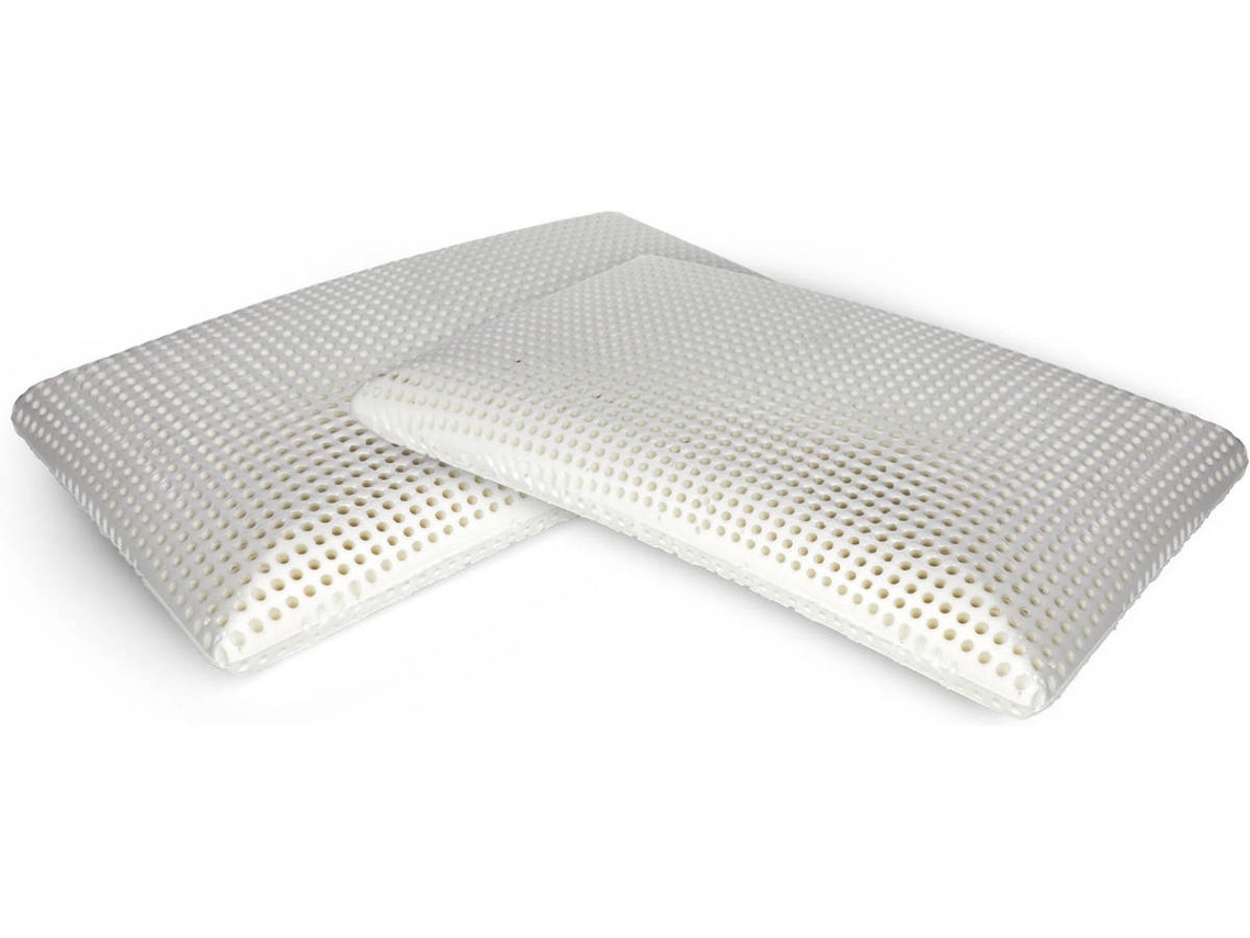 Juego de 4 Almohadas DMORA Hypoallergenic Ergonomic (Blanco - 70x40x14 cm)