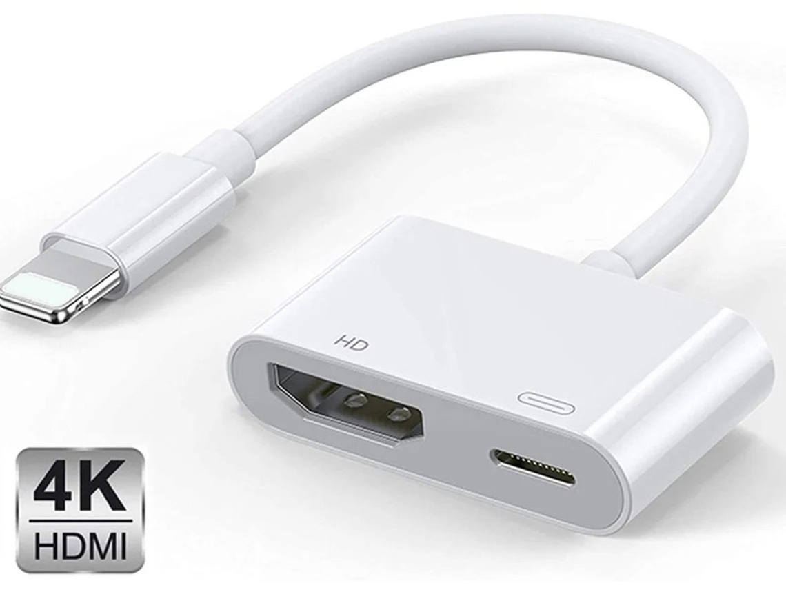 Adaptador HDMI para iPhone Yizhood Silver