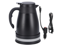 Hervidor eléctrico de 24 V y 1200 ml con base de acero inoxidable para viajes en coche