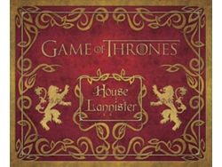 Libro Game Of Thrones: House Lannister Deluxe Stationery Set de Hbo