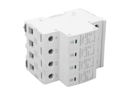 Protector Contra Sobretensiones De 4 Polos Y 385 V Ca Con Montaje En Riel De 35 Mm Para Uso Residencial.