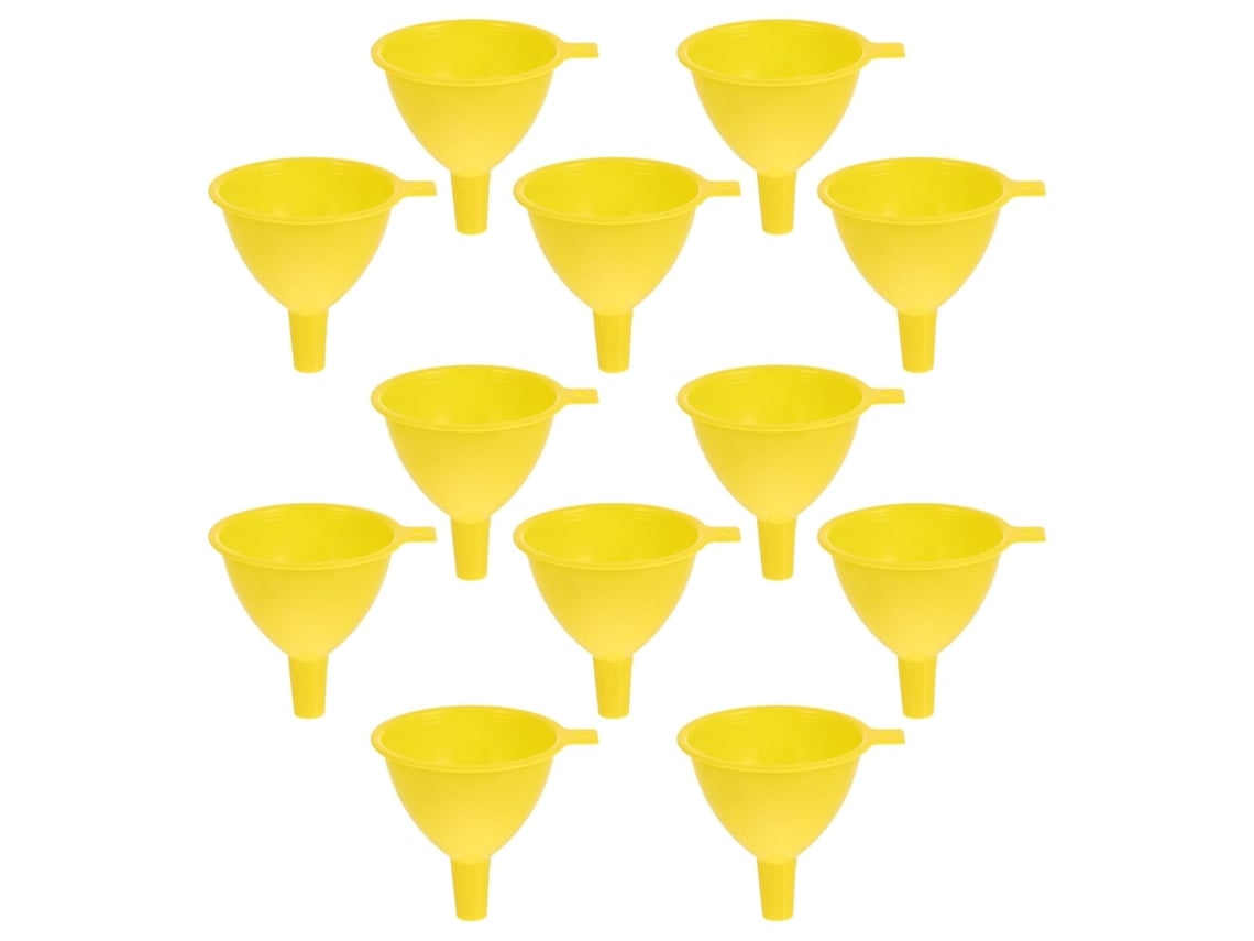 20 Mini Funis De Plástico Transparente 6