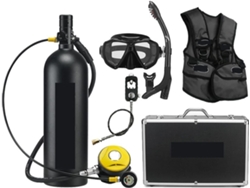 Mini Cilindro De Buceo, Respirador Para Buceo Al Aire Libre De 2 Litros, Oxígeno Para Adultos Para Natación