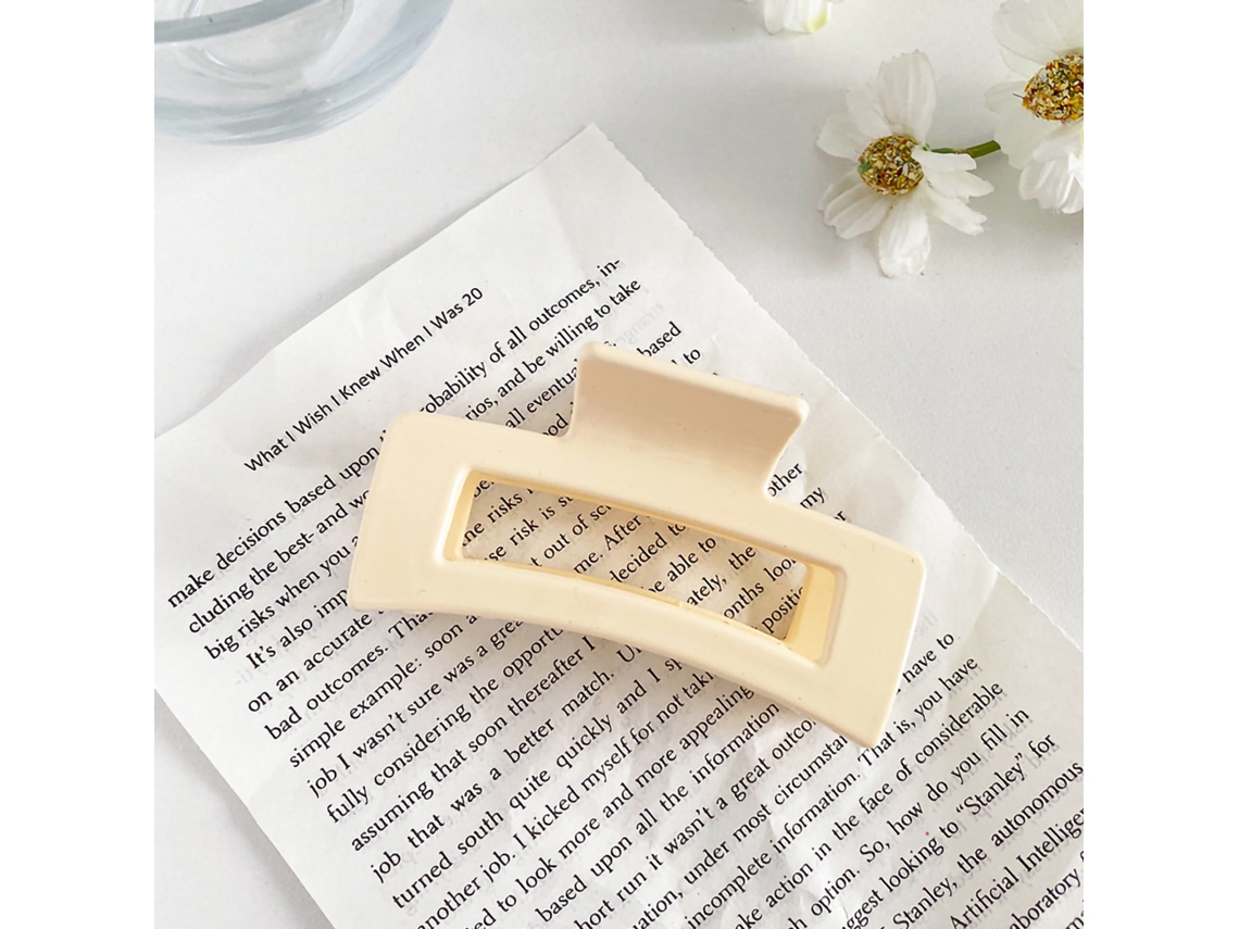 Pinzas Para El Cabello Grandes Con Fuerte Sujeción Para Cabello Fino O Grueso - Regalo Ideal - Pasadores