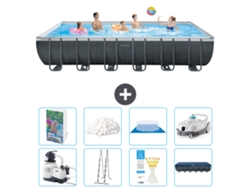 Intex Piscina Ultra Xtr Retangular - 732x366x132 Cm - 9-peças S691