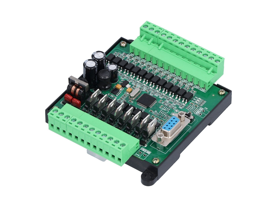 Placa de control PLC, módulo industrial, controlador lógico programable, accesorio 2N20MT con base
