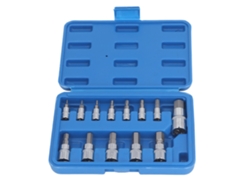 Alicates de punta plana, acero, PVC, antideslizantes, duraderos, 8 pulgadas, sin marca.