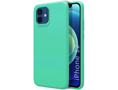 Carcasa iPhone 12 / 12 Pro (6.1) TUMUNDOSMARTPHONE Silicona Líquida Verde