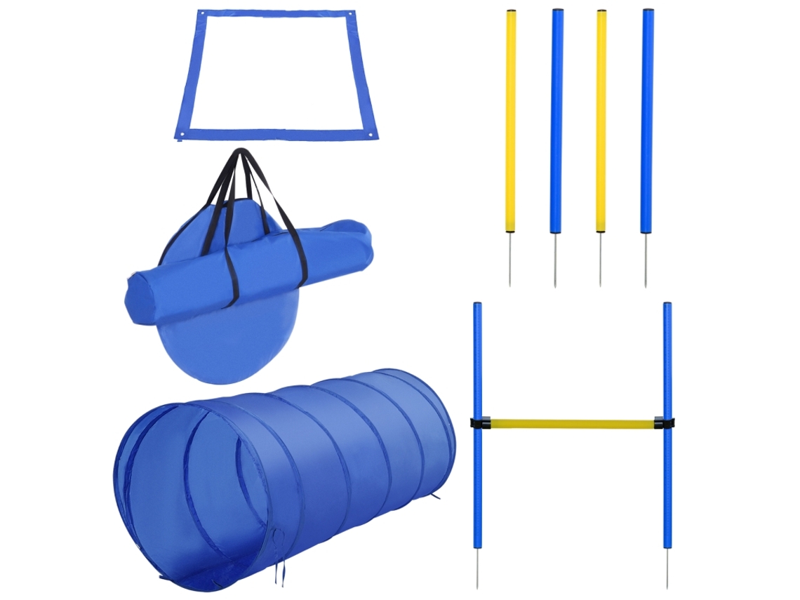 Kit De Agilidad De 5 Piezas Con Túnel Y Bolsa De Obstáculos
