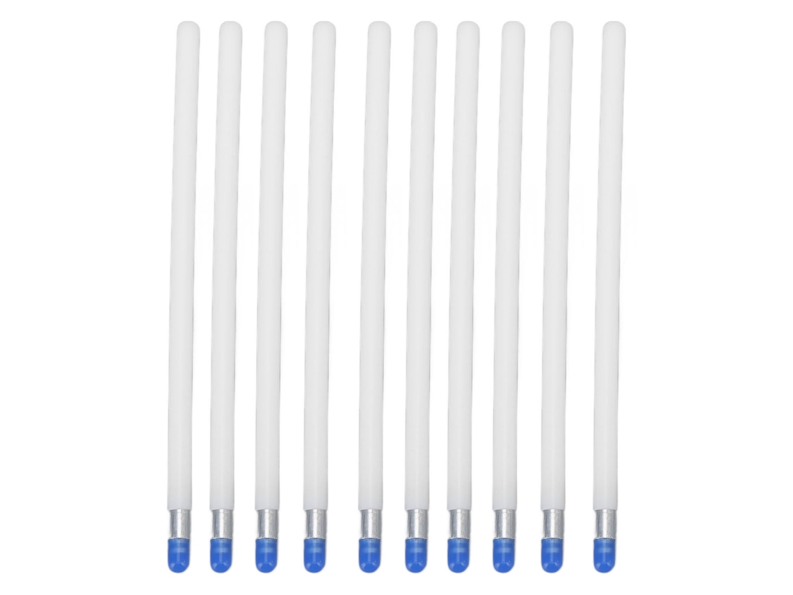 10 toallitas de silicona de 135 mm para limpieza de polvos de alta viscosidad, para partículas pequeñas, impurezas y fibras.