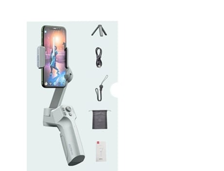 Gimbal SLOWMOOSE Sin Escoba de 3 Ejes para Smartphone Amarillo