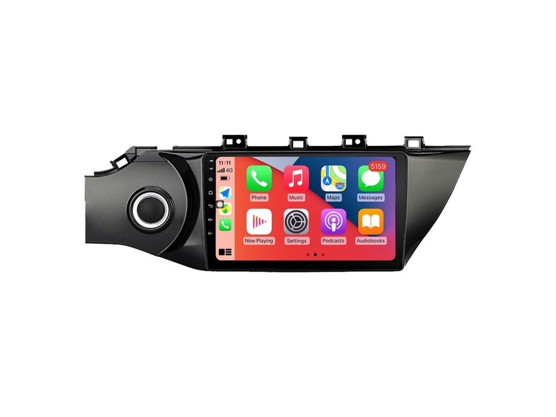 Coche Radio Android Auto Autoradio 8GB RAM 128G ROM CarPlay Navegación GPS Pantalla Táctil RoverOne para Kia K2 Rio 4 2017 2018 2019 