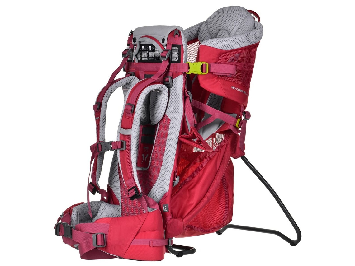Mochila Porta Bebê Deuter Kid Comfort Active Sl (vermelho Poliamida 22 Kg)