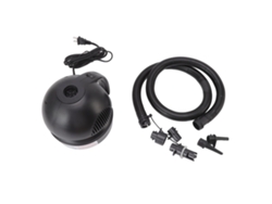 Bomba De Aire Eléctrica Abs De 400 W Con 4 Amortiguadores Para Botes Y Colchones Inflables.