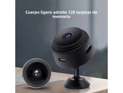 Mini Cámara A9, 1080p Hd, Inalámbrica, Wifi, Vigilancia De Seguridad