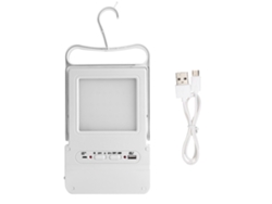 Rebe-lámpara De Camping Solar Recargable Multifuncional Led Para Carpa Y Patio