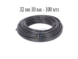 Tuberia Polietileno Agricola 32 Mm 10 Bar 100M Negro SUINGA