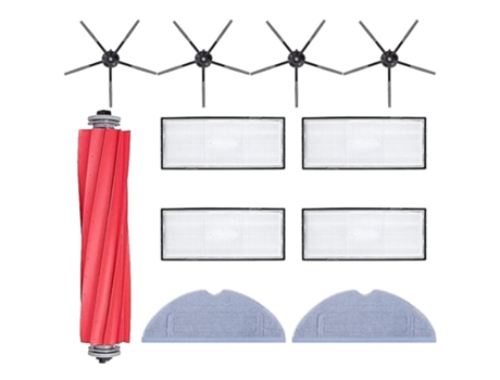 Kit de acessórios com 11 peças para aspirador de pó xiaomi roborock s7/s7+
