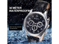 Reloj De Negocios Elegante De Cuarzo Resistente Al Agua Para Hombre