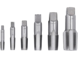 Kit De Herramientas De 6 Piezas De Acero Al Carbono Para Machos De Roscar Y Tuberías Npt