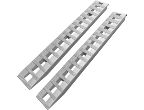 Rampas de aluminio VEVOR de 84 x 14, 6000 libras, extremo de gancho para remolque de coche, 1 par de rampas