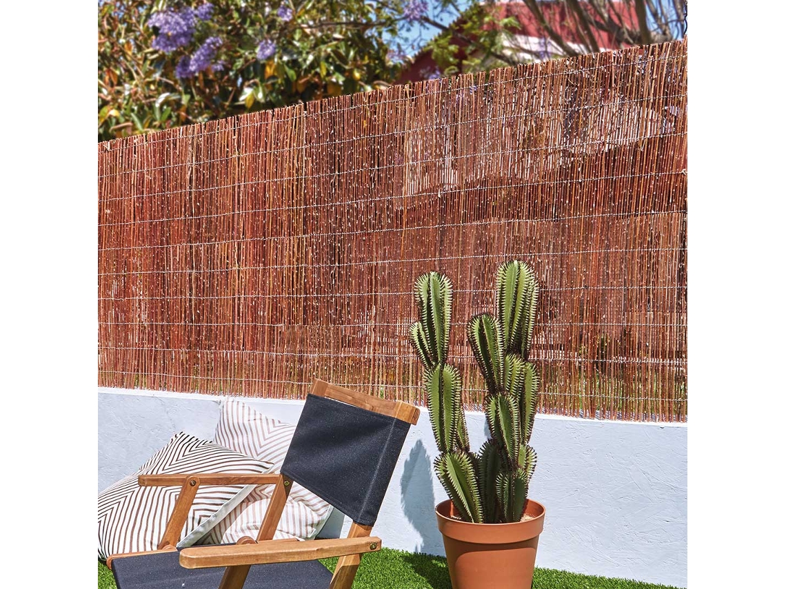 Cesta De Mimbre Premium - Elegancia Y Calidad Superior 2x3 M / Multicolor