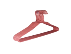 MEOIRUERY para guardarropa para adultos, perchas de metal duraderas y resistentes con recubrimiento que no es deslizamiento, estante liviano de cuerpo liso para