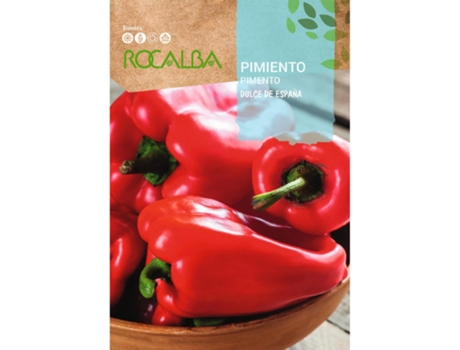 ROCALBA Pimentão Doce da Espanha 1G Pacote 5 Envelopes