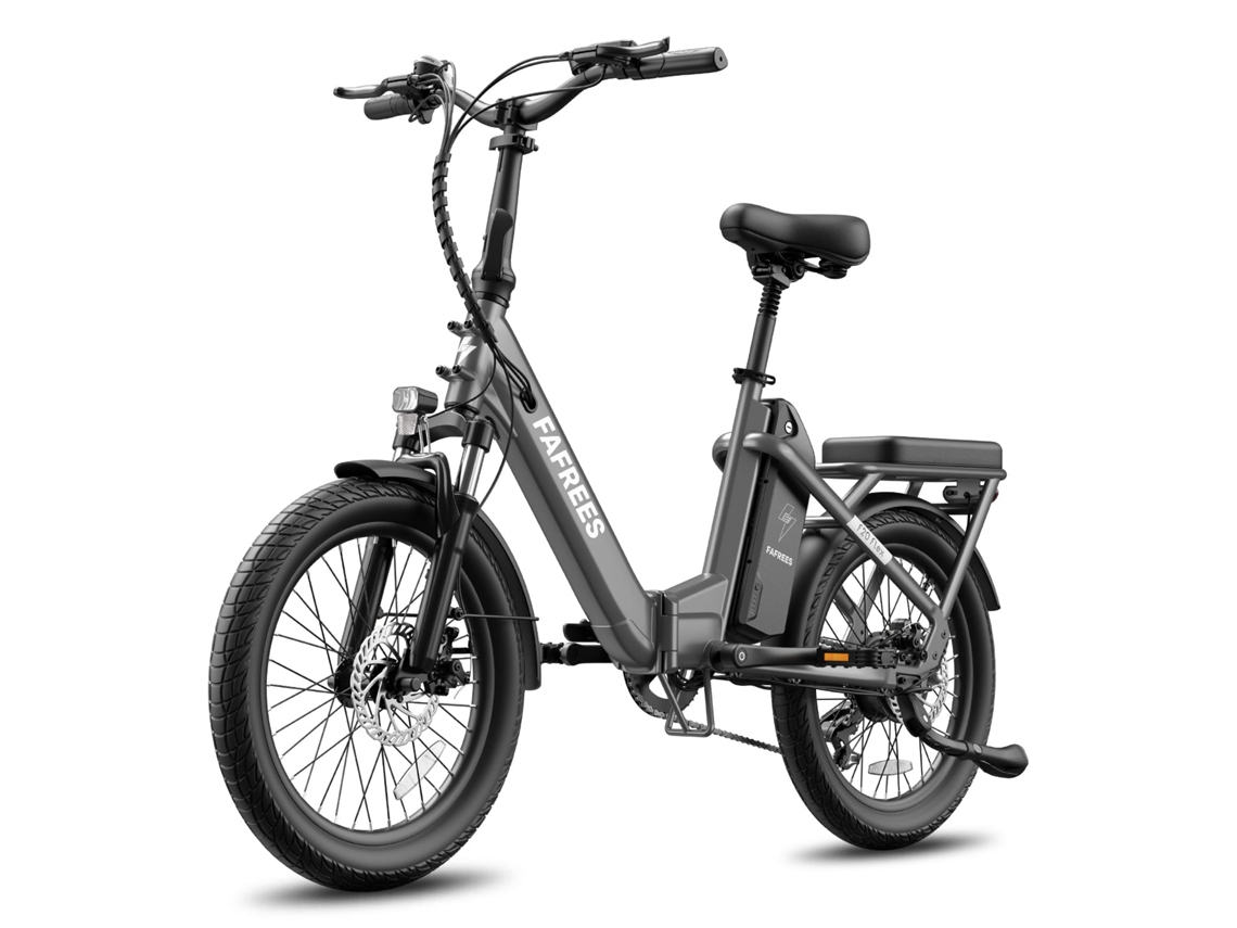 Bicicletta Elettrica Fafrees F20 Flex - Motore Da 250 W, Autonomia 75-100 Km, Freni A Disco Meccanici - Grigio Canna Di Fucile
