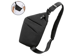 2026-mochila Bandolera Antirrobo Impermeable Para Hombres Y Mujeres Con Cremallera Metal Y Cinturón Reflectivo