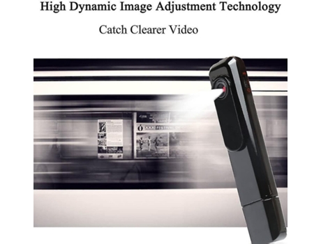 Mini Grabadora De Voz Digital 1080P Hd Cámara Espía Usb Seguridad Portátil Cámara Oculta MultifuncionalNegro BISBISOUS