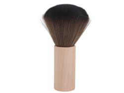 Herramienta de limpieza para peluquería 2026, cepillo para el cabello con mango de madera, cepillo para limpiar el cuello y la cara, plumero.