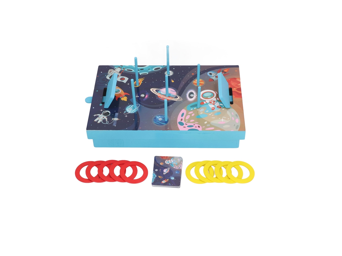 2026-juego De Tiro Al Círculo Para Niños Set De Juego De Mesa De Madera Mejora Coordinación Para 2 Jugadores Juguete De Tiro Al Círculo Madera