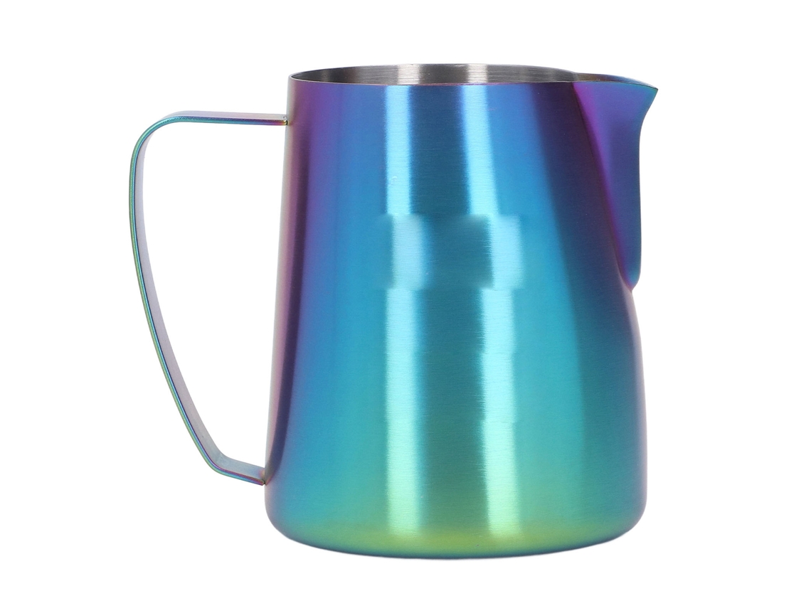 Jarra espumadora Eagle Spout de acero inoxidable 304 para café con leche, 420 ml, colores deslumbrantes