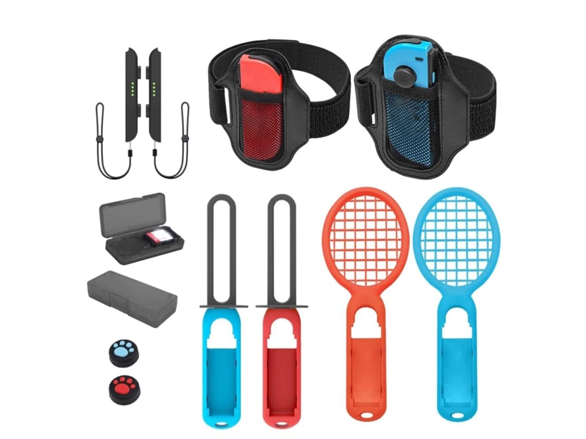 Kit De Acessórios Esportivos Para Família 12 Em 1 Com 12 Peças Para Festas E Jogos Em Casa