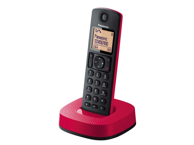 Teléfono Inalámbrico PANASONIC KX-TGC310SPR Rojo