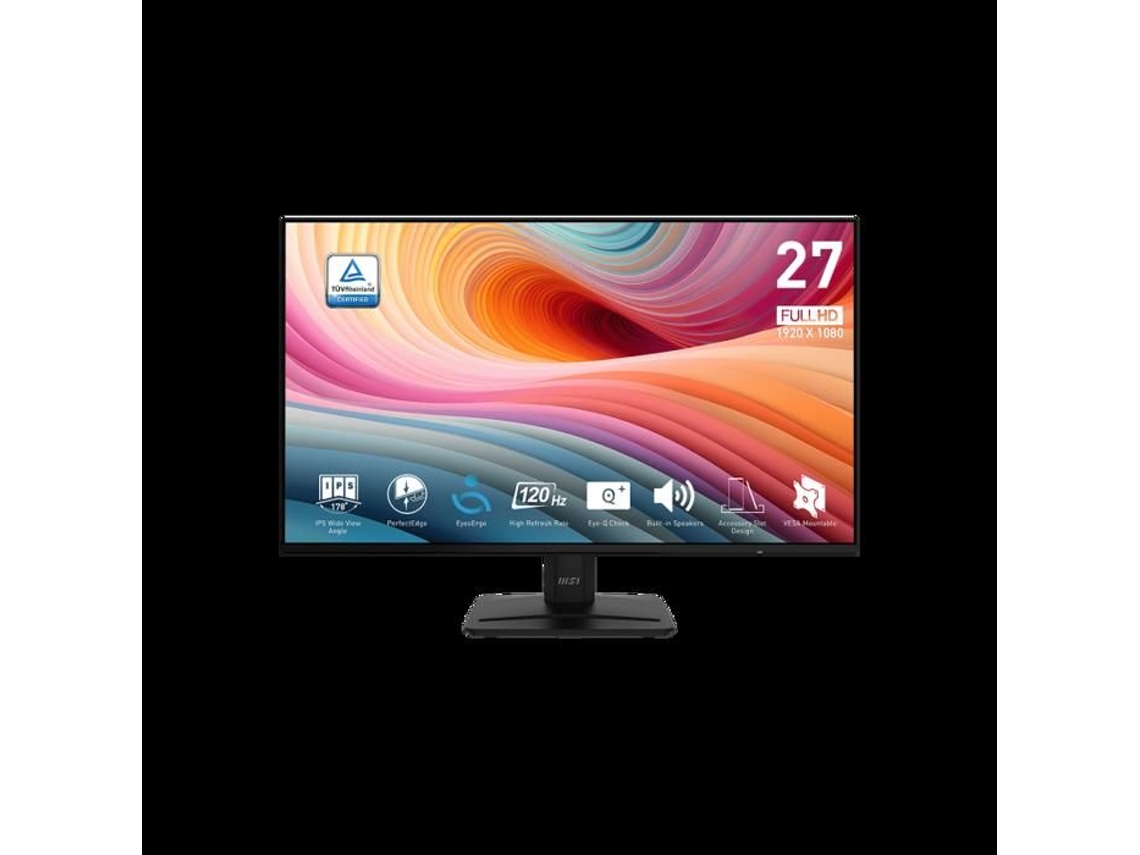 Monitor Msi Pro Mp271a E2 de 27 pulgadas Full HD 169