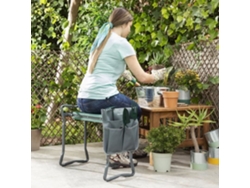 Banco de Jardinería Plegable con Bolsa para Herramientas 3 en 1 Situl InnovaGoods