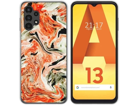 Carcasa para Samsung Galaxy A13 4G TUMUNDOSMARTPHONE Dibujos Mármol 12 Multicolor