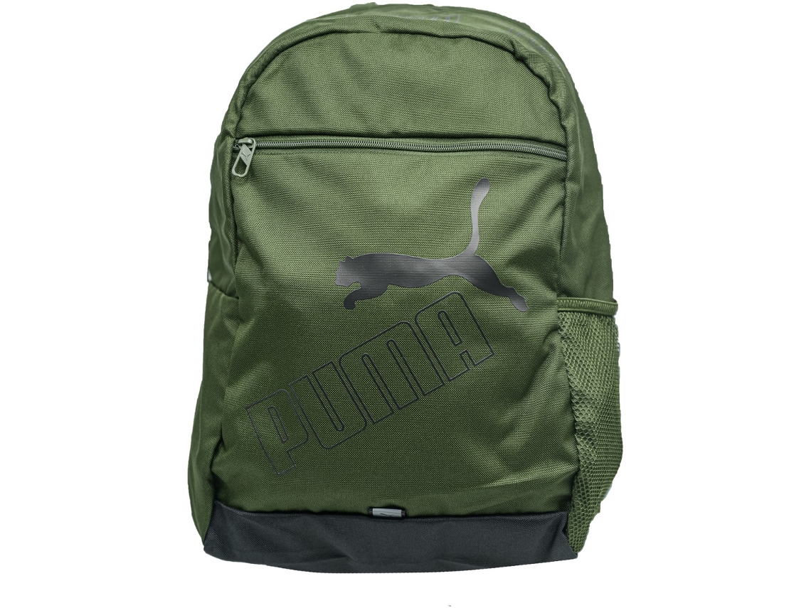 Mochila PUMA Phase II, Verde, Unisexo TU